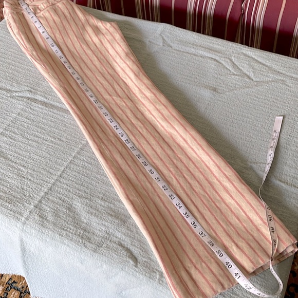 Anthropologie Elevenses summer linen blend wide leg pants, S. - Picture 8 of 12